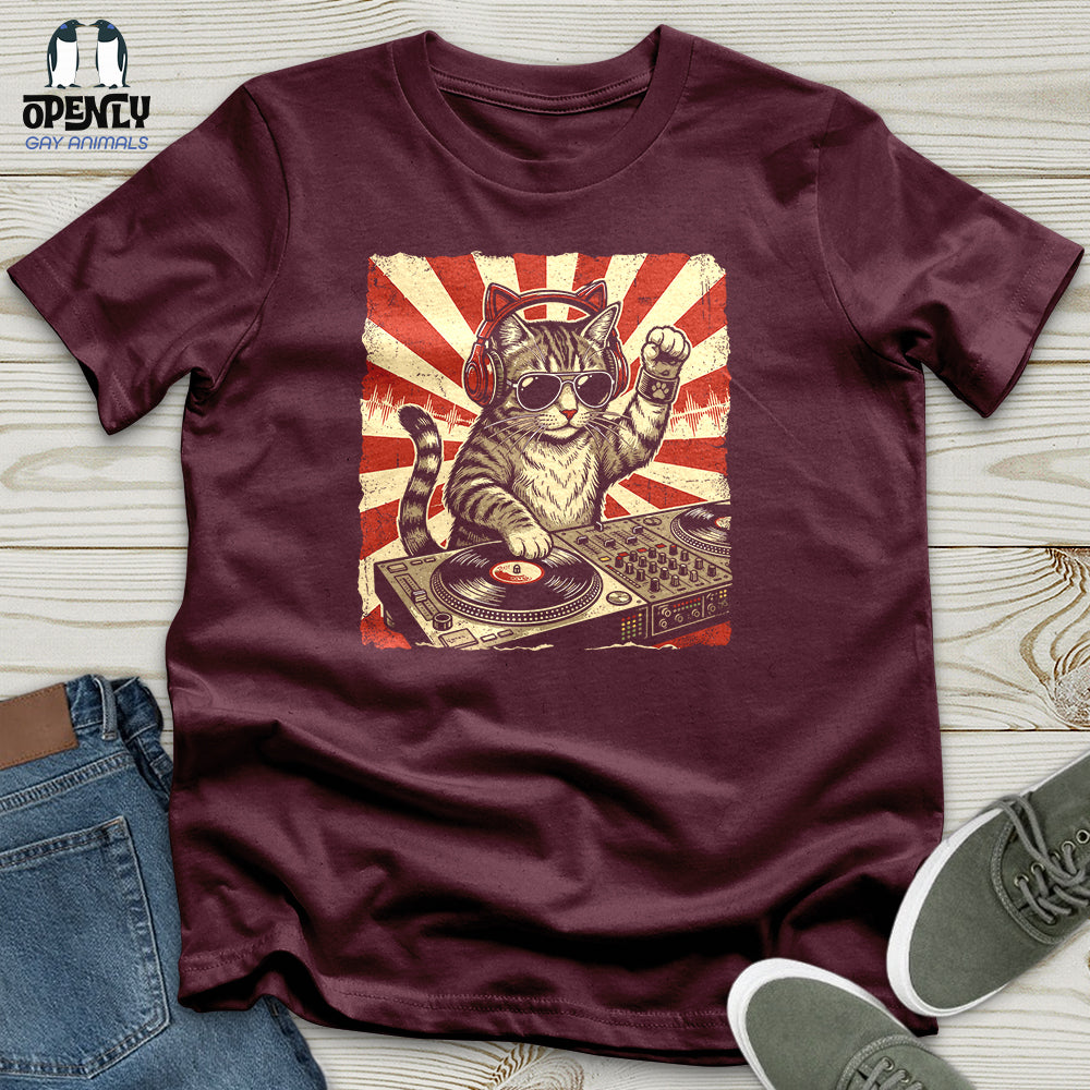 DJ Cat Unisex T-Shirt