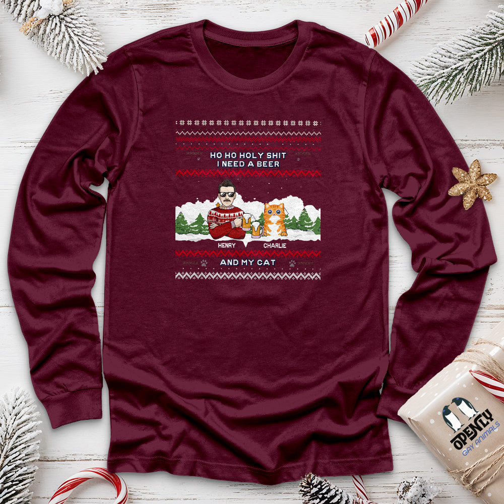 I Need A Bear Unisex Long Sleeve Tee