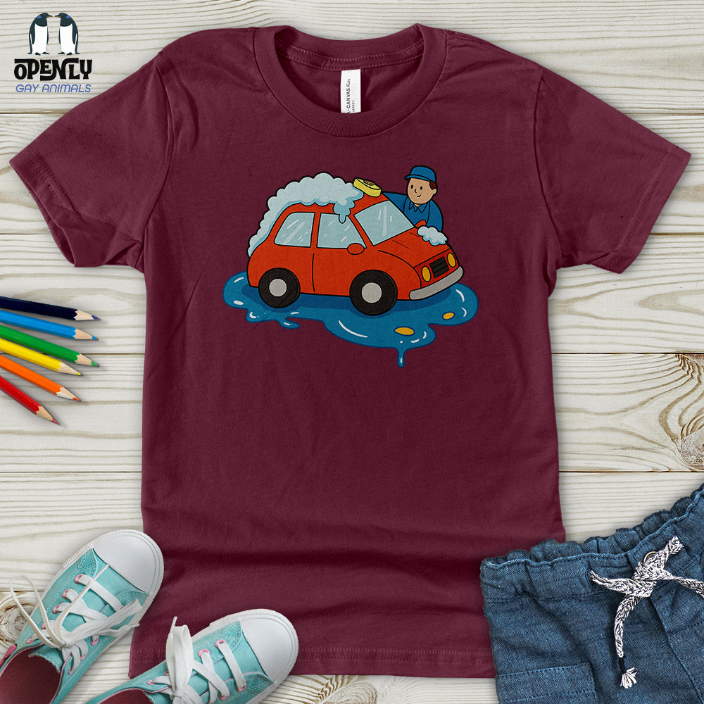 Red Car Youth T-Shirt