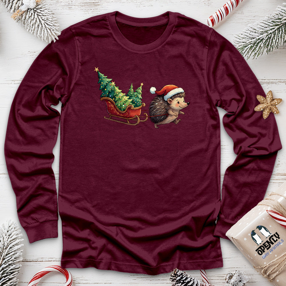 Hedgehog Unisex Long Sleeve Tee