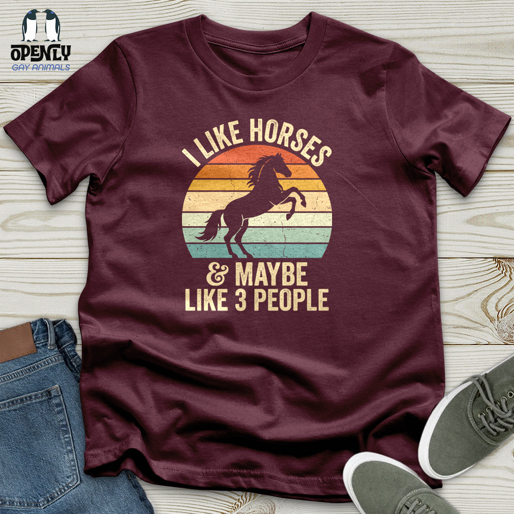 I Like Horses Unisex T-Shirt