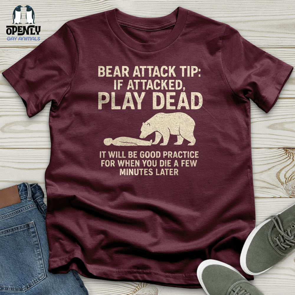 Bear Attack Tip Unisex T-Shirt