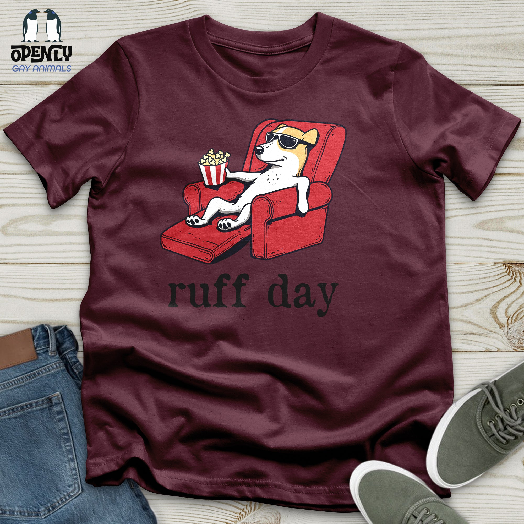 Ruff Day Unisex t-shirt