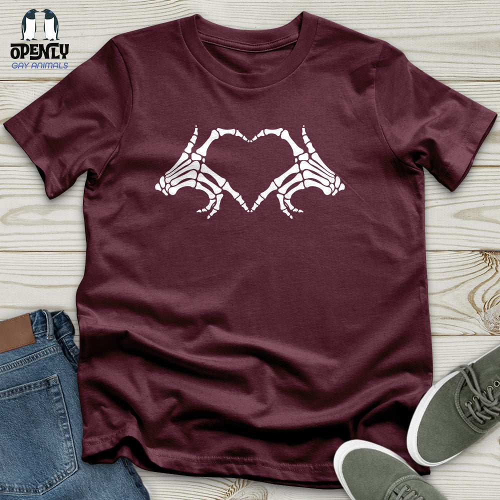 Halloween Skeleton Hand Shirt Unisex T-Shirt