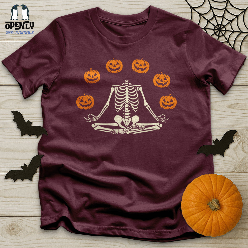 Pumpkin Skeleton Unisex T-Shirt