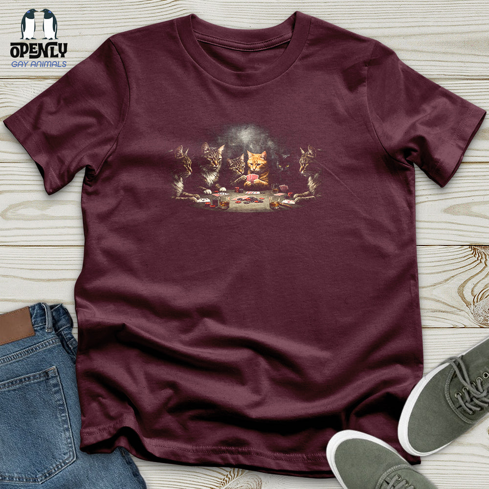 Poker Cats Unisex T-Shirt