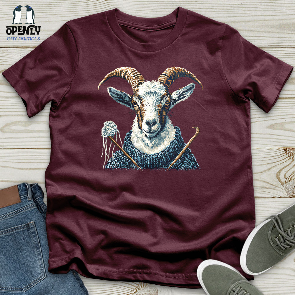 Goat Knitting Workshop Unisex T-Shirt