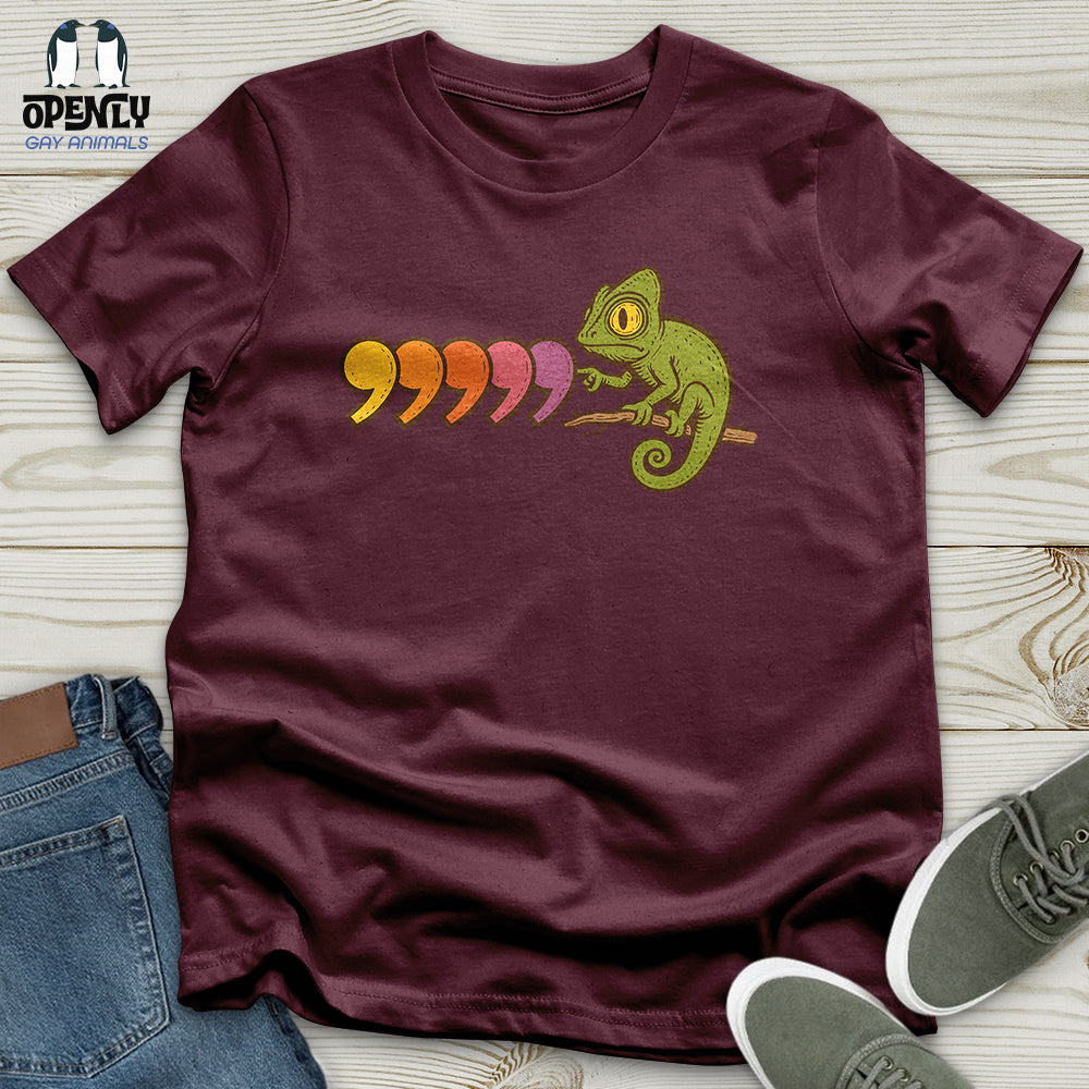 Comma Chameleon Unisex T-Shirt