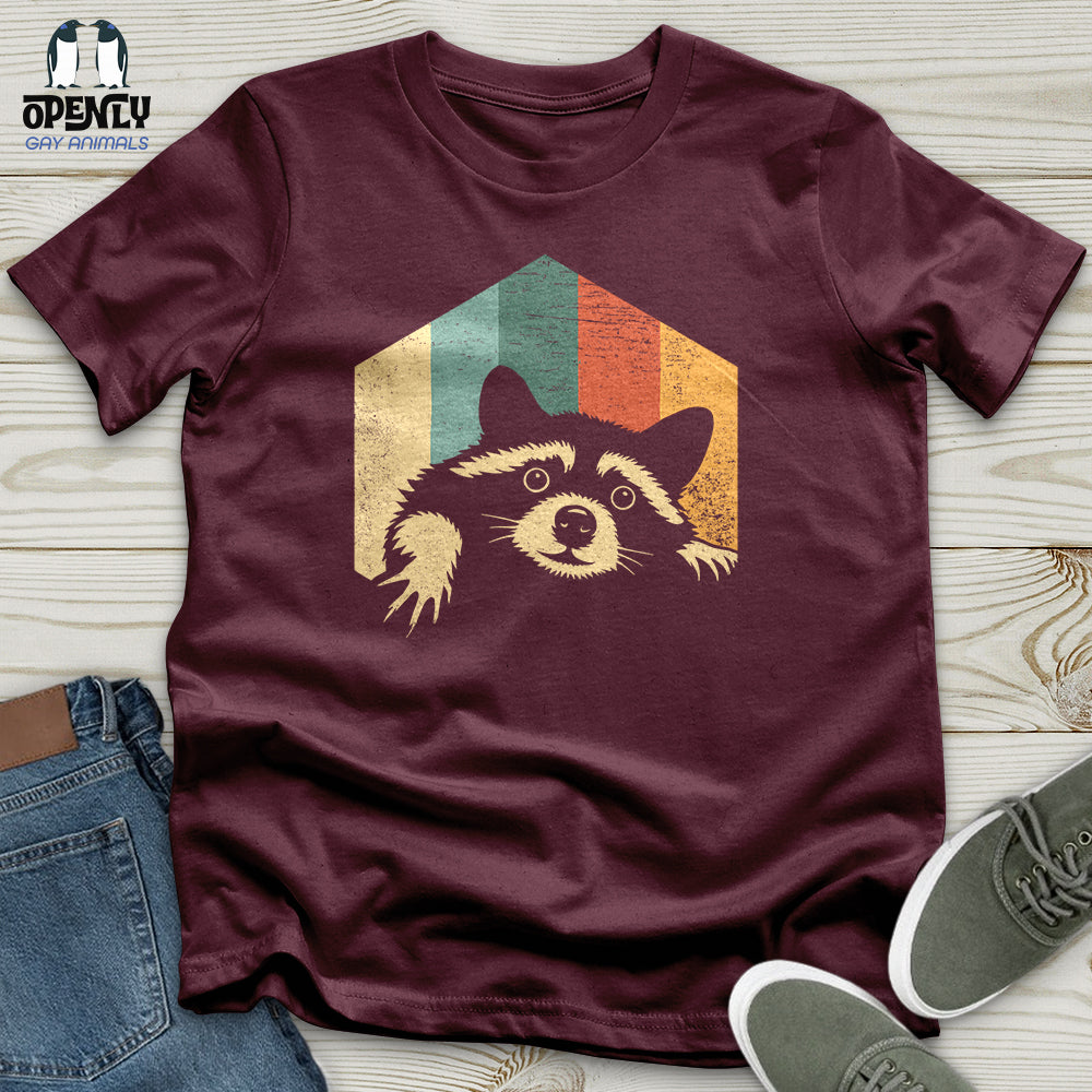 Retro Raccoon Unisex T-Shirt