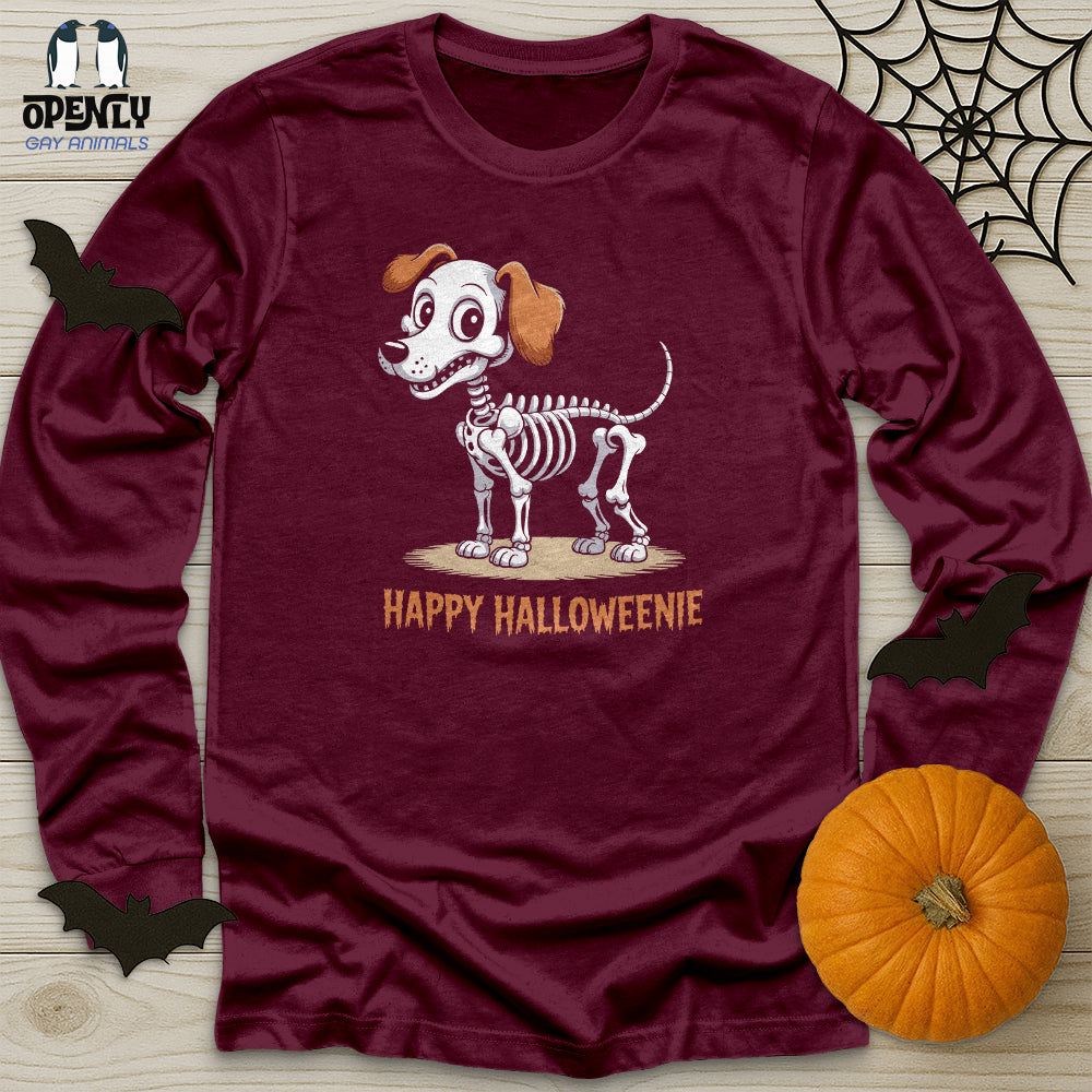 Happy Halloweenie Unisex Long Sleeve Tee