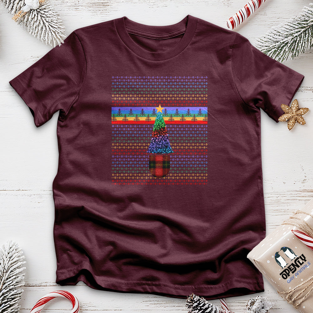 Colorful Christmas Tree Unisex T-Shirt