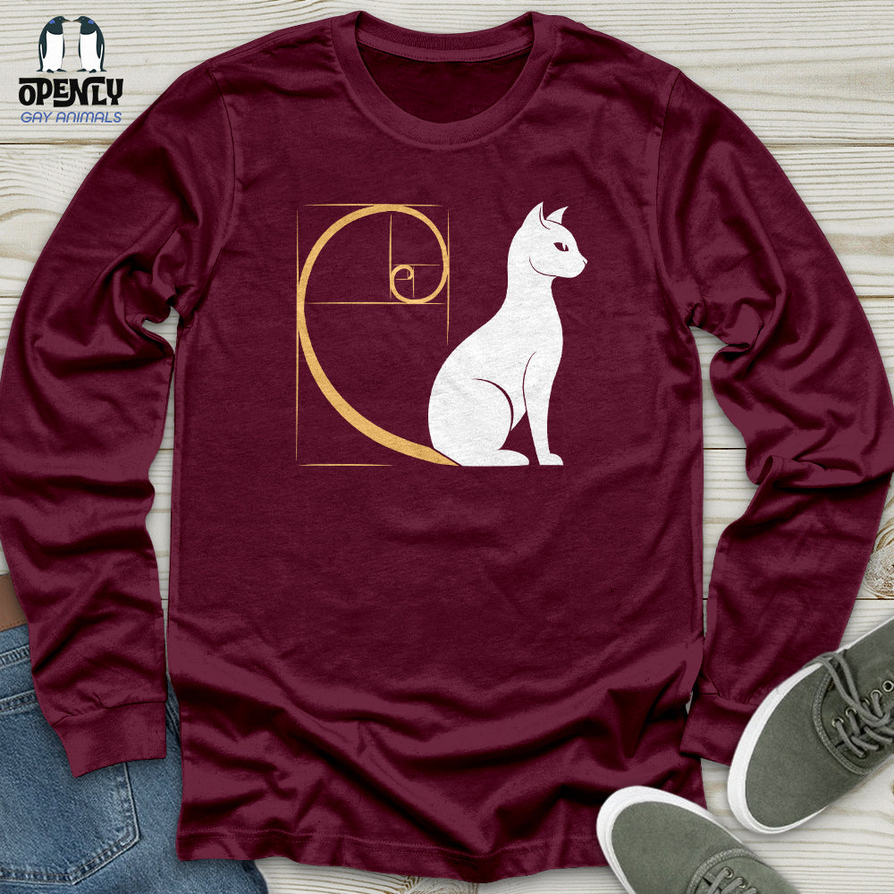 Spiral Cat Unisex Long Sleeve Tee