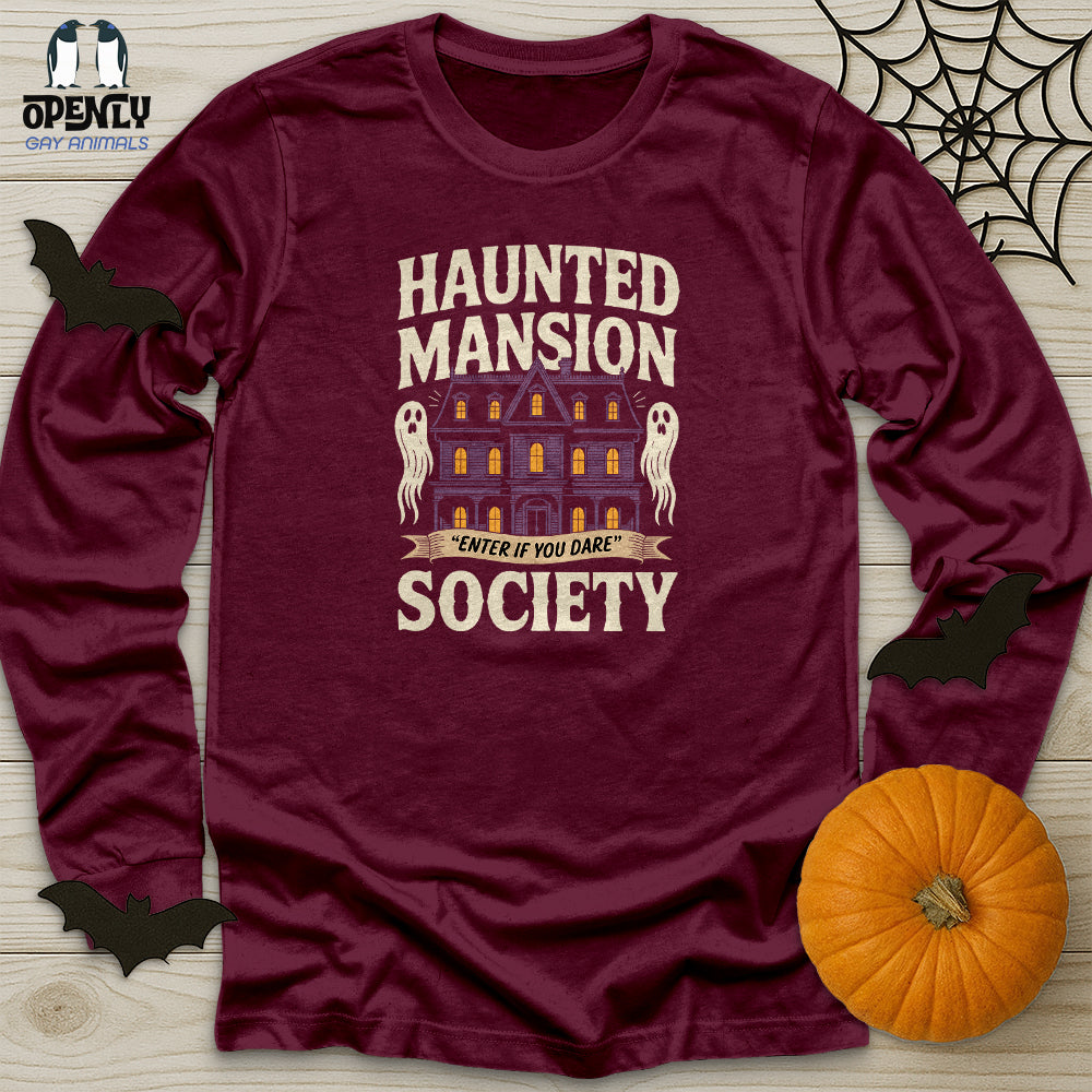 Haunted Mansion Unisex Long Sleeve Tee
