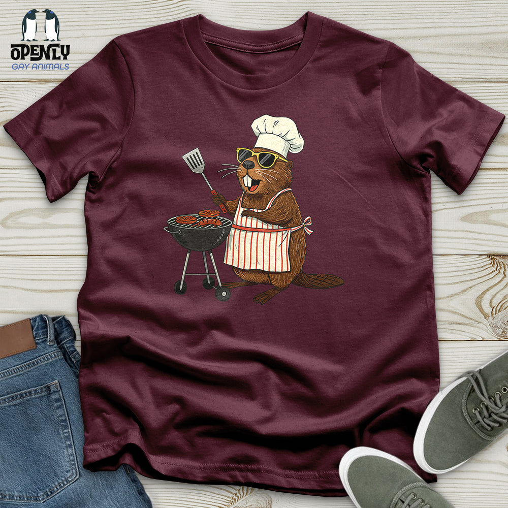 Chef Beaver Unisex T-Shirt