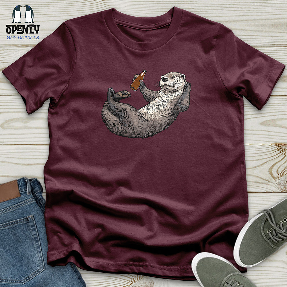 Otter Relaxation Unisex t-shirt