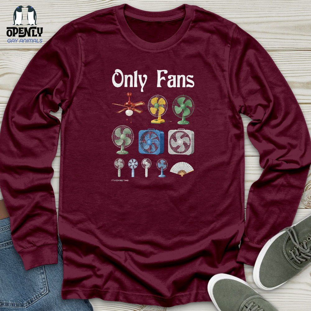 Only Fans It’s Coffee Time! Unisex Long Sleeve Tee
