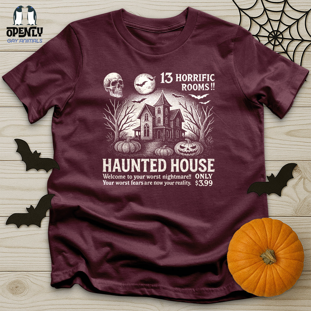 Haunted House 13 Horrific Rooms Unisex T-Shirt