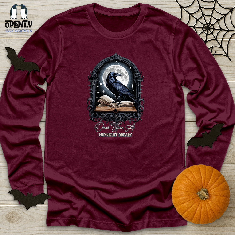 Once Upon A Midnight Dreary 2 Unisex Long Sleeve Tee