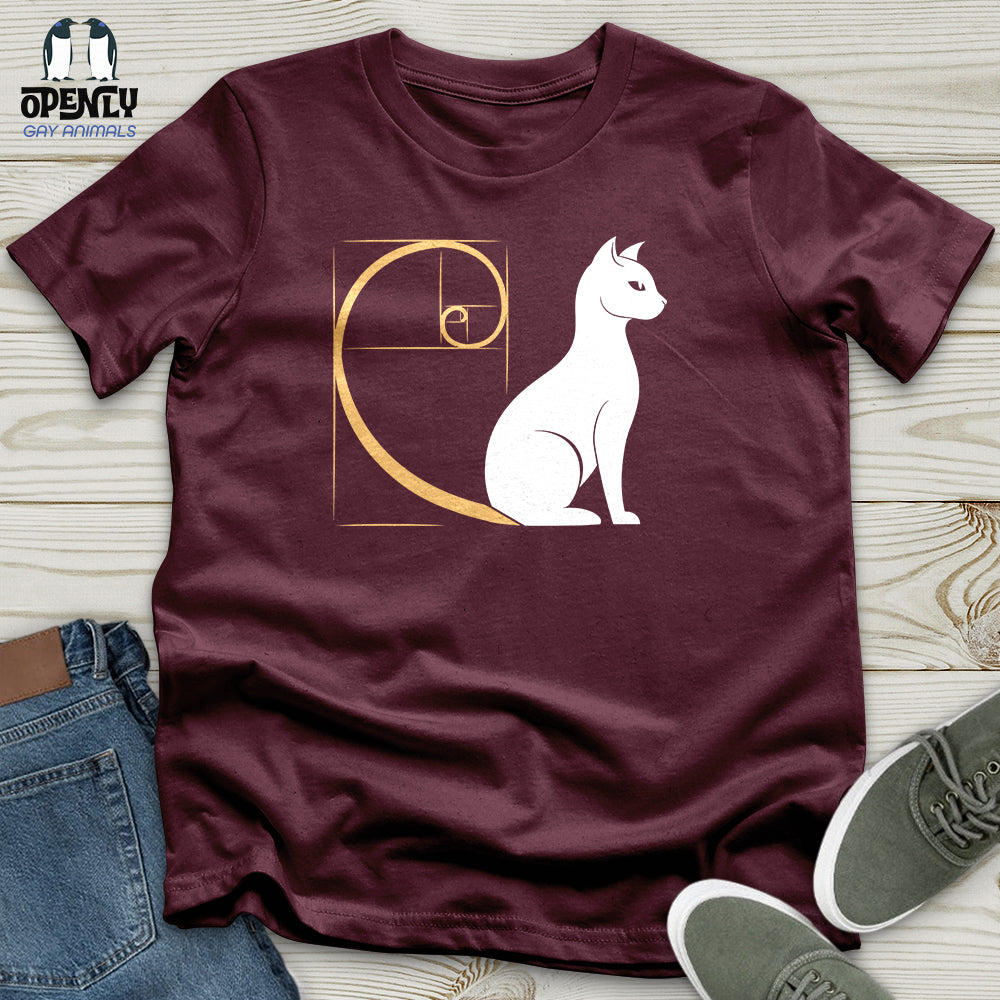 Spiral Cat Unisex T-Shirt