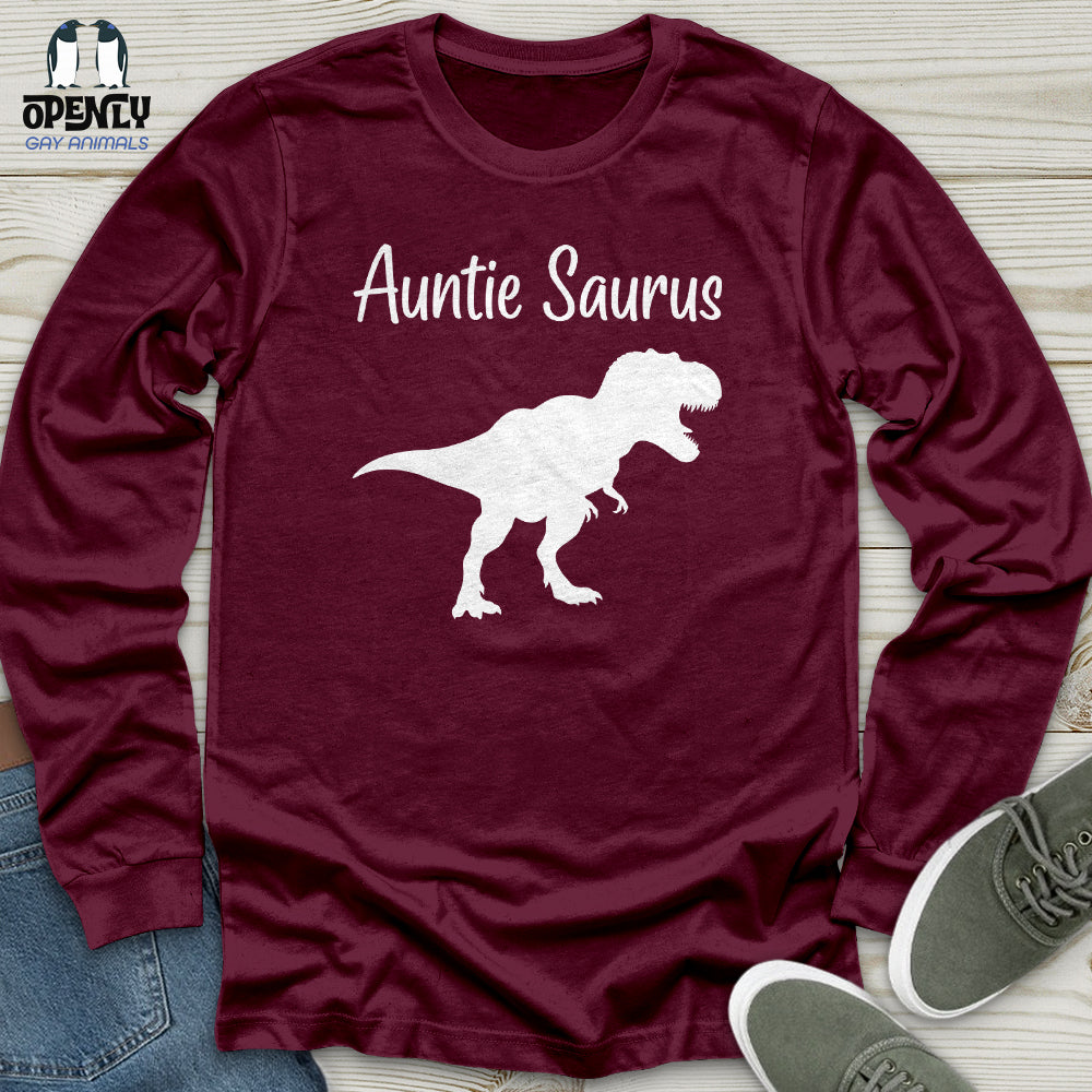 Auntie Saurus Unisex Long Sleeve Tee