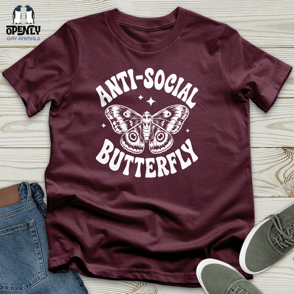 Anti-Social Butterfly Unisex T-Shirt