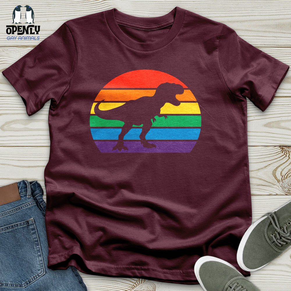 Rainbow Dinosaur T-Rex Unisex T-Shirt