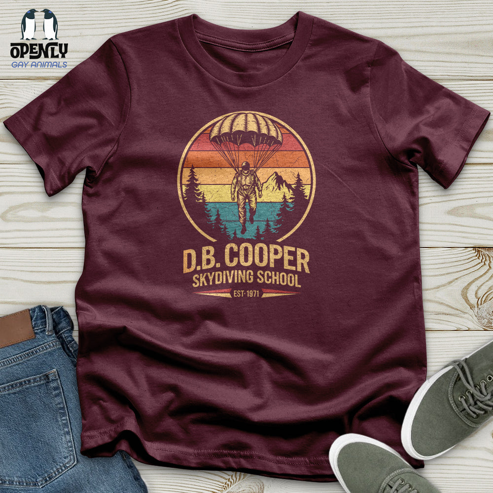 DB Cooper Skydiving School Unisex T-Shirt