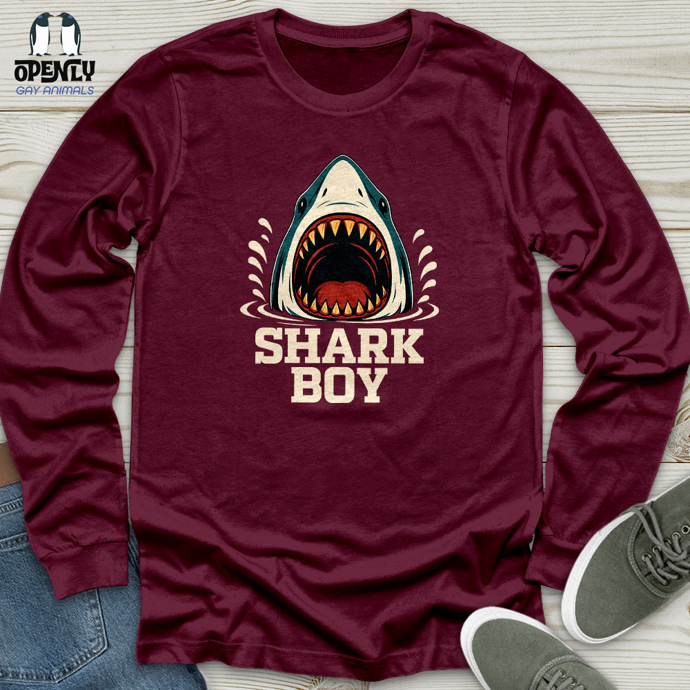 Shark Boy Unisex Long Sleeve Tee
