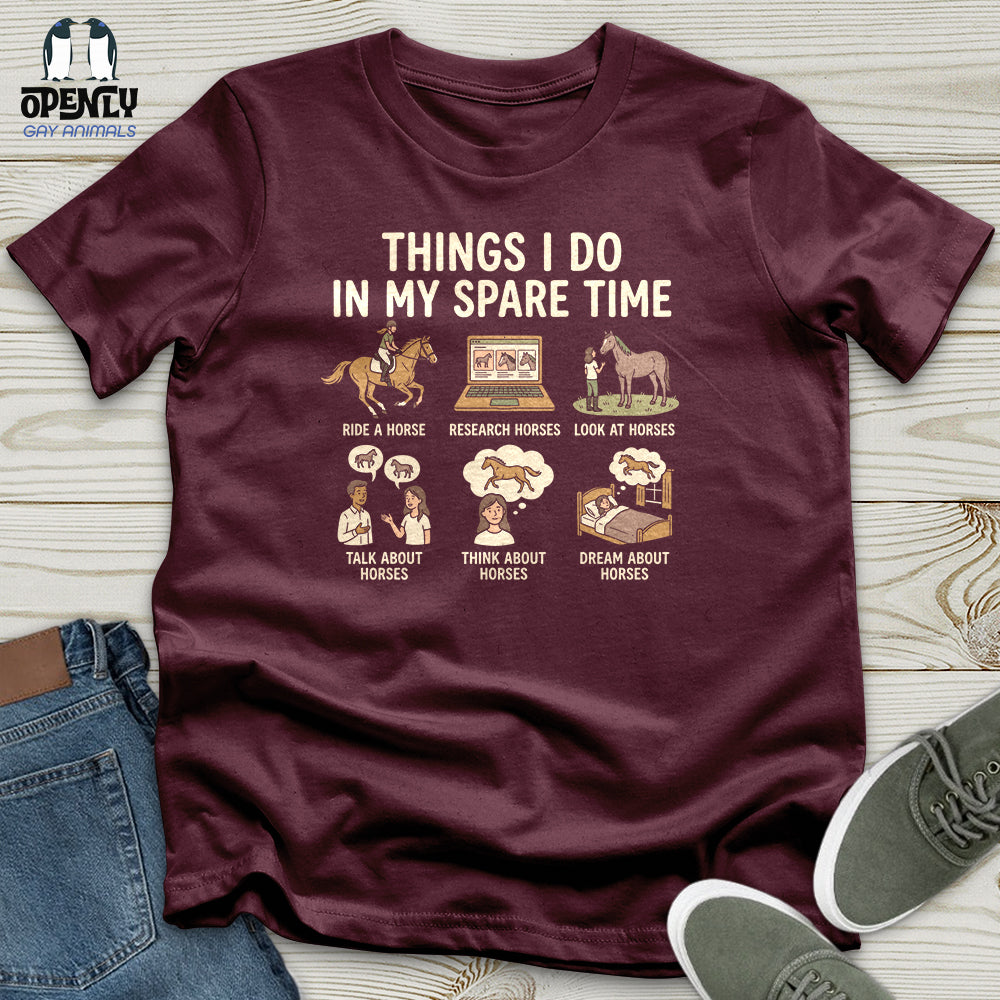 Things I Do In My Spare Time 2 Unisex T-Shirt