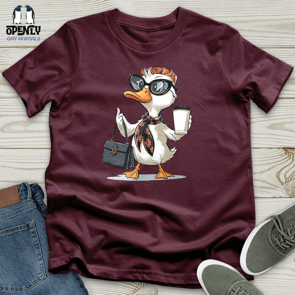 Fashionable Duck Unisex T-Shirt
