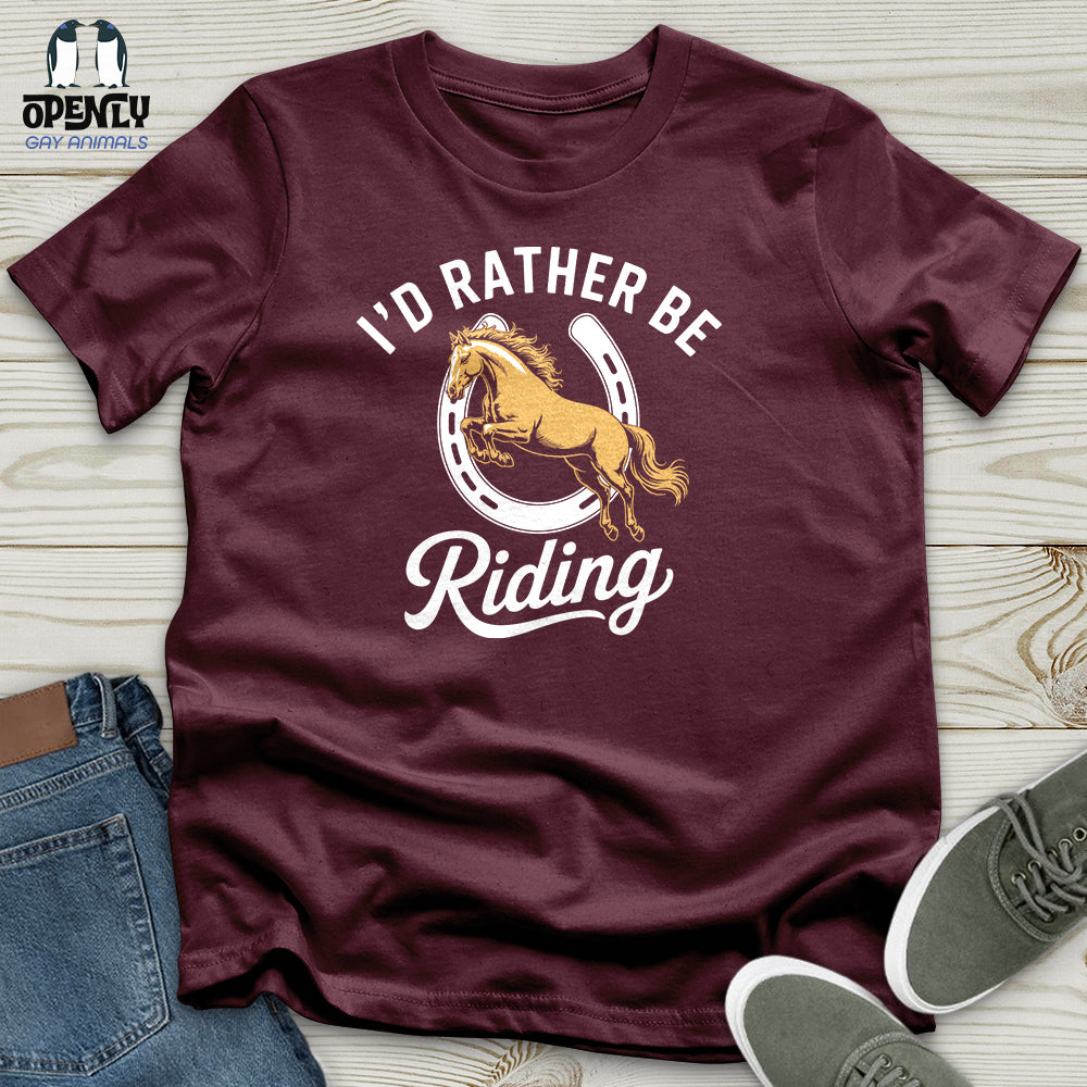 Riding Unisex T-Shirt