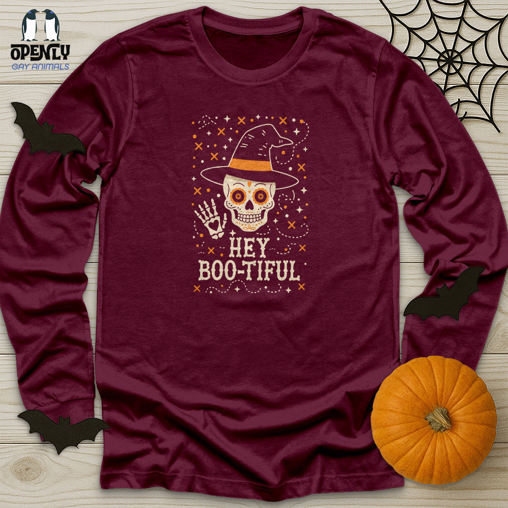 Hey Boo-tiful Unisex Long Sleeve Tee