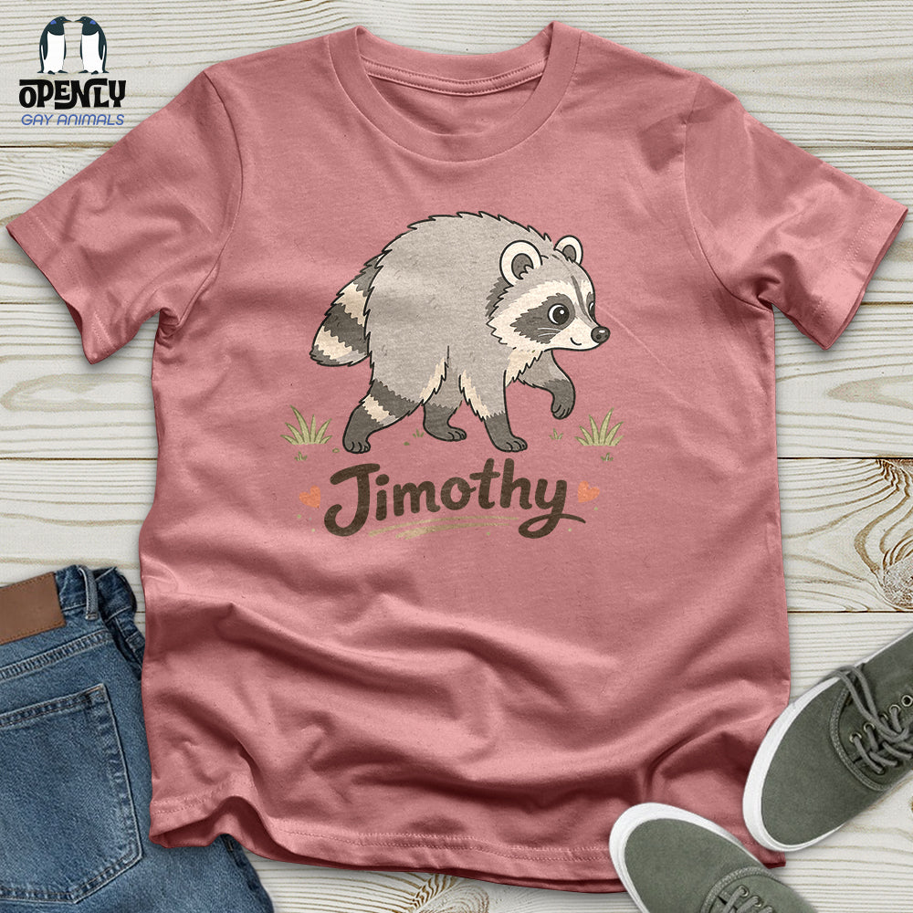 Jimothy the Lovable Raccoon Unisex T-Shirt