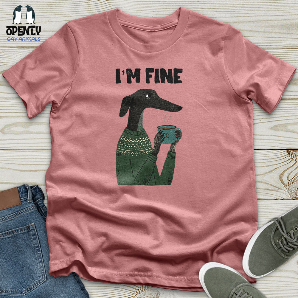 Greyhound Coffee Unisex T-Shirt