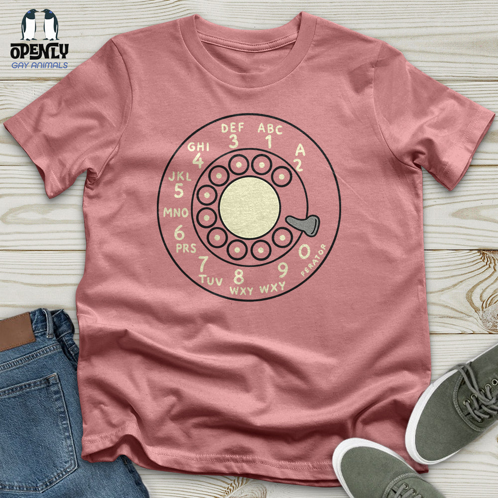 Rotary Dial Unisex T-Shirt
