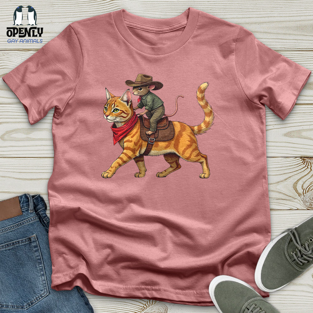 Sheriff Whiskers & the Saddle Mouse Unisex T-Shirt