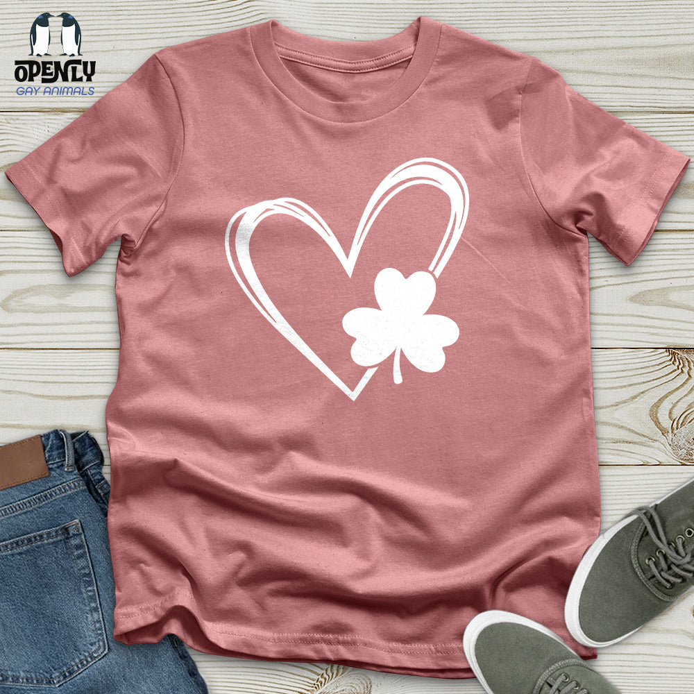 Shamrock Heart Unisex T-Shirt