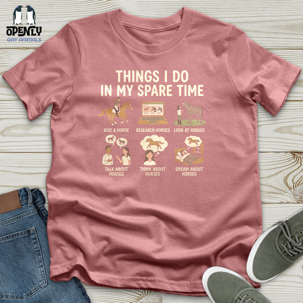 Things I Do In My Spare Time 2 Unisex T-Shirt