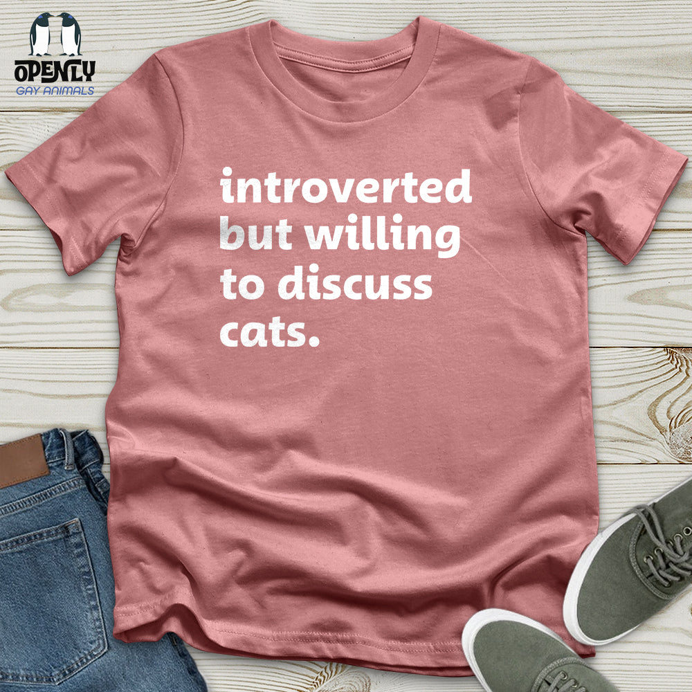 Introverted - White Unisex T-Shirt