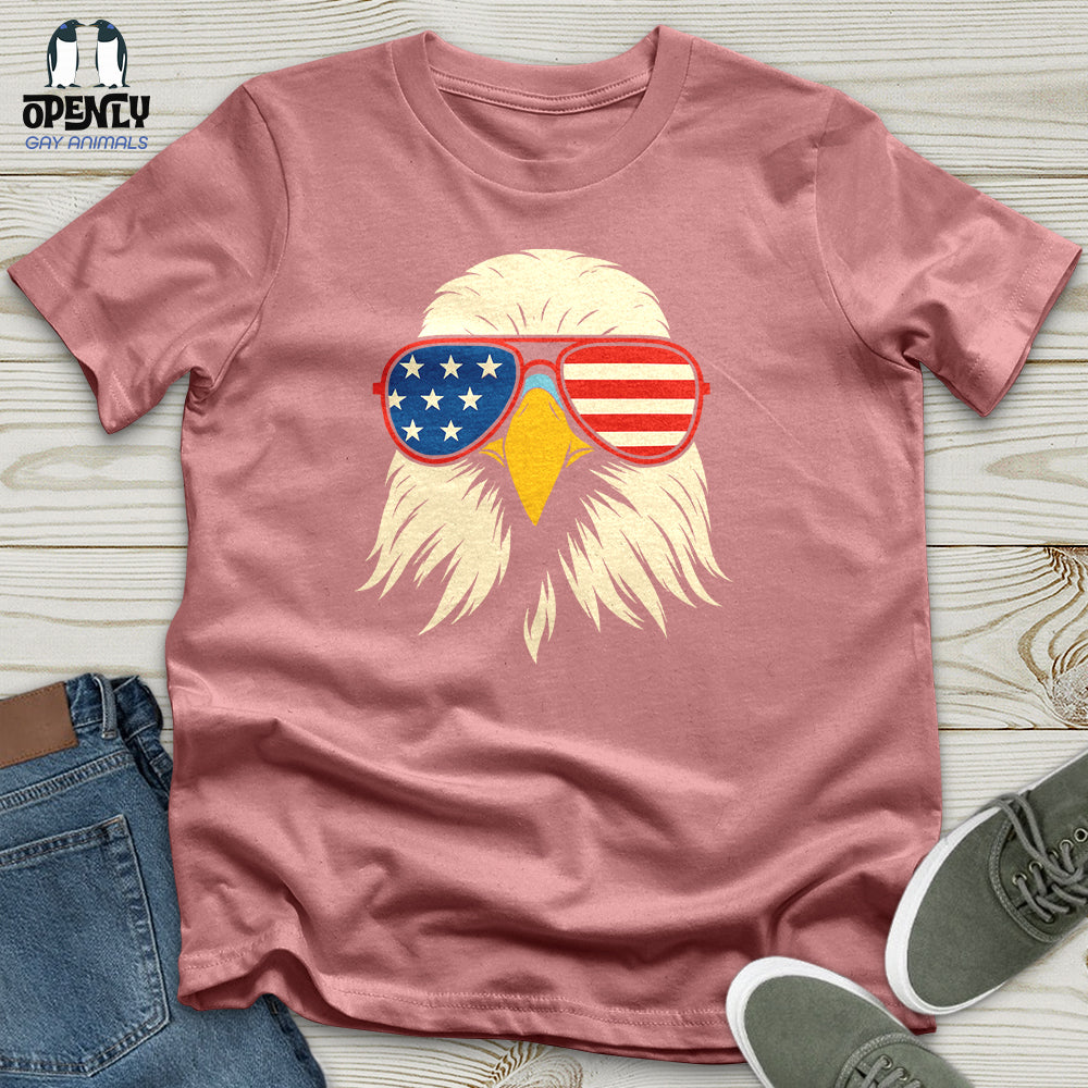 Magnetic American Flag Freedom Eagle USA Unisex T-Shirt