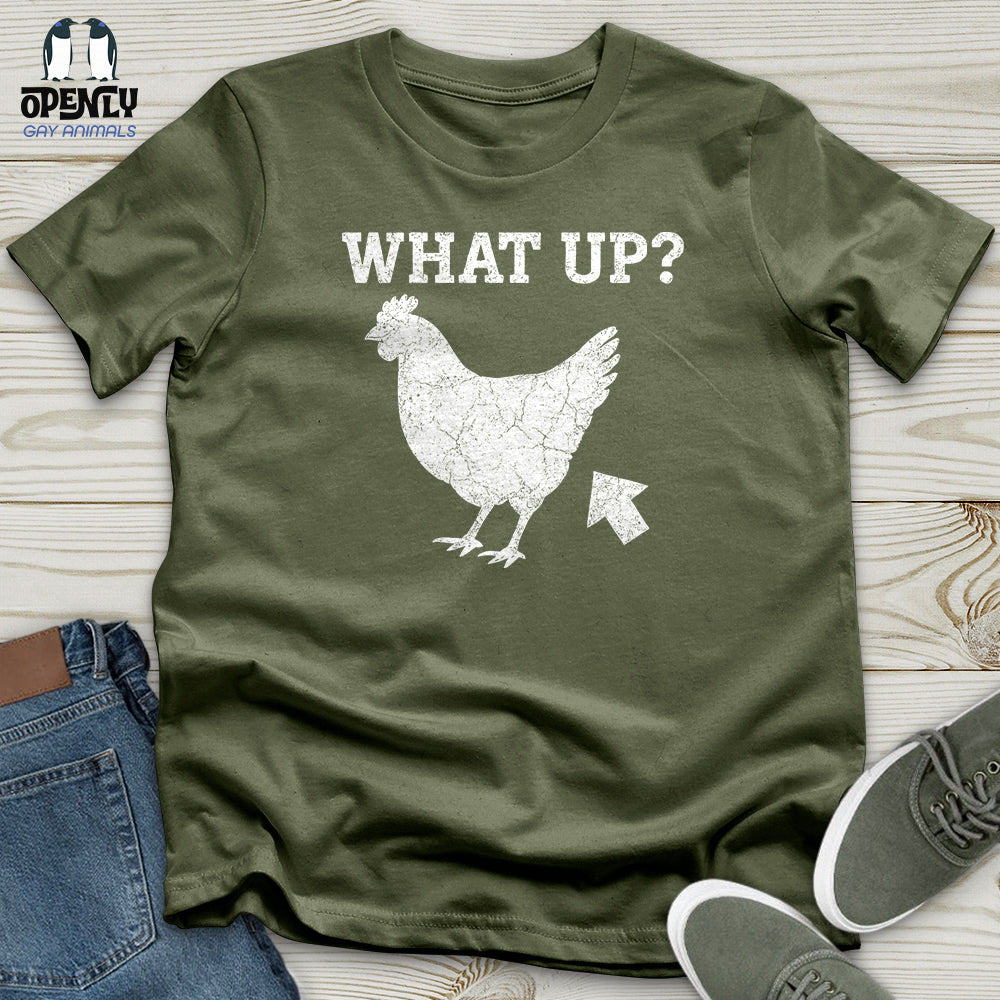 What Up Softstyle Tee
