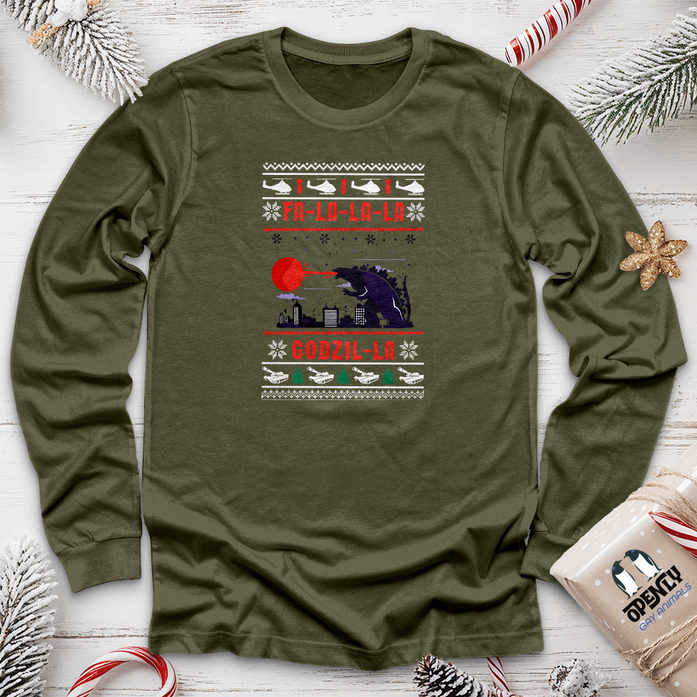 Godzilla Unisex Long Sleeve Tee