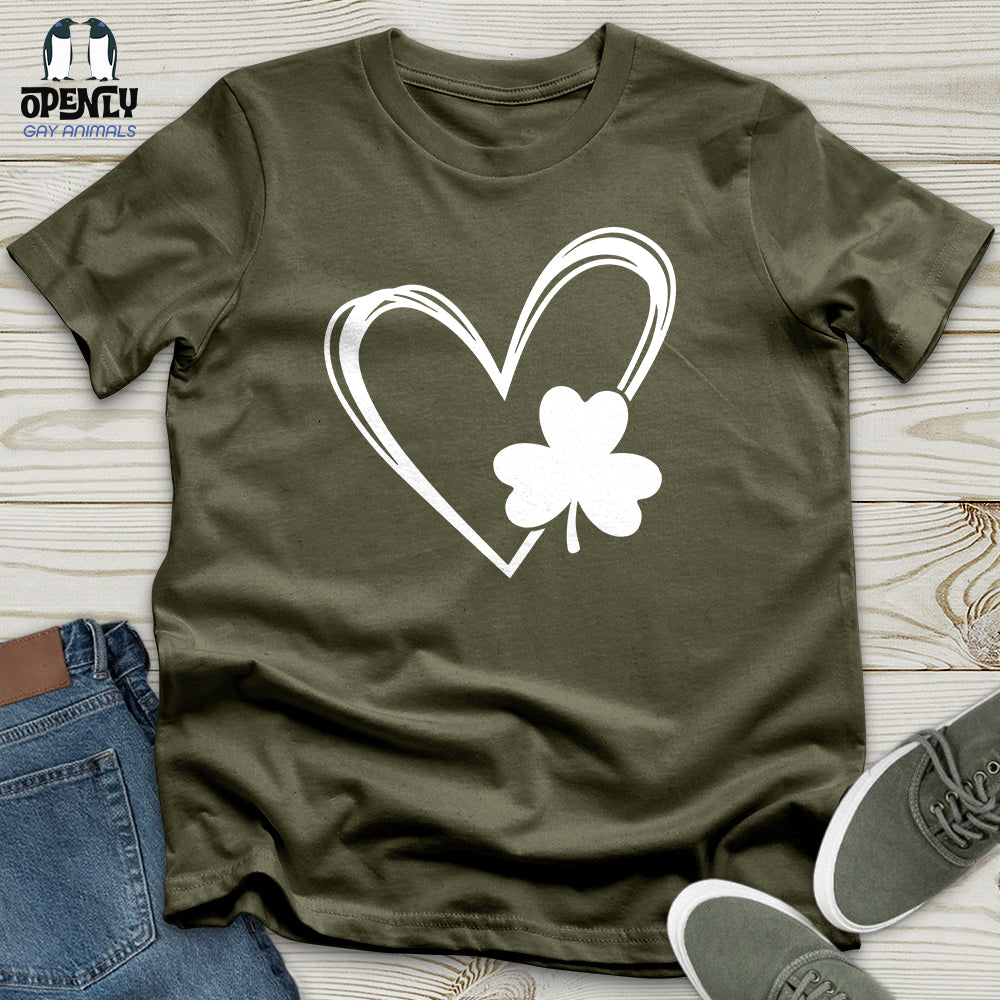 Shamrock Heart Unisex T-Shirt