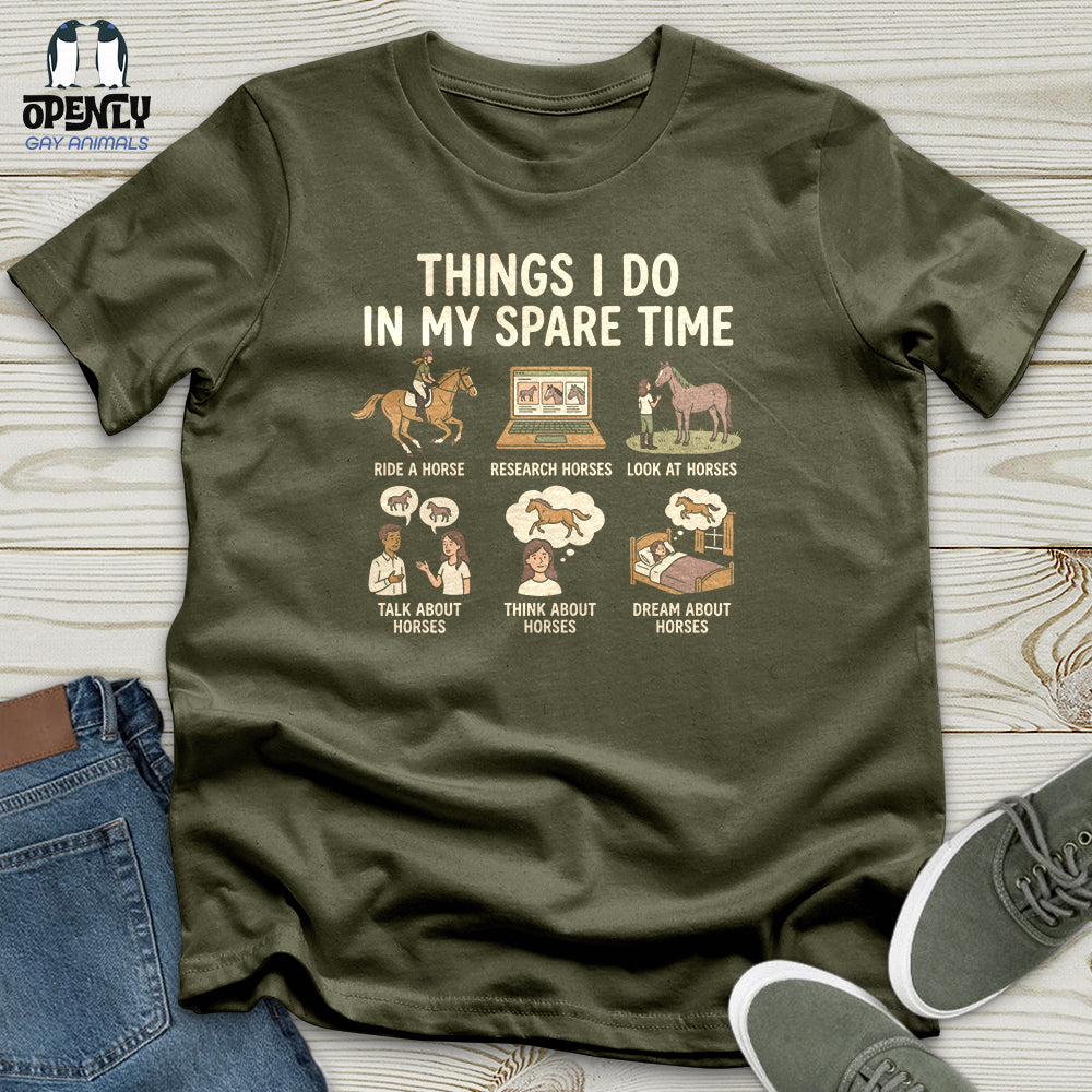 Things I Do In My Spare Time 2 Unisex T-Shirt