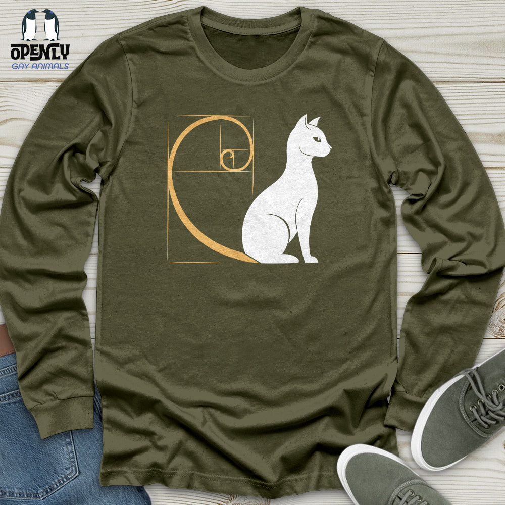 Spiral Cat Unisex Long Sleeve Tee