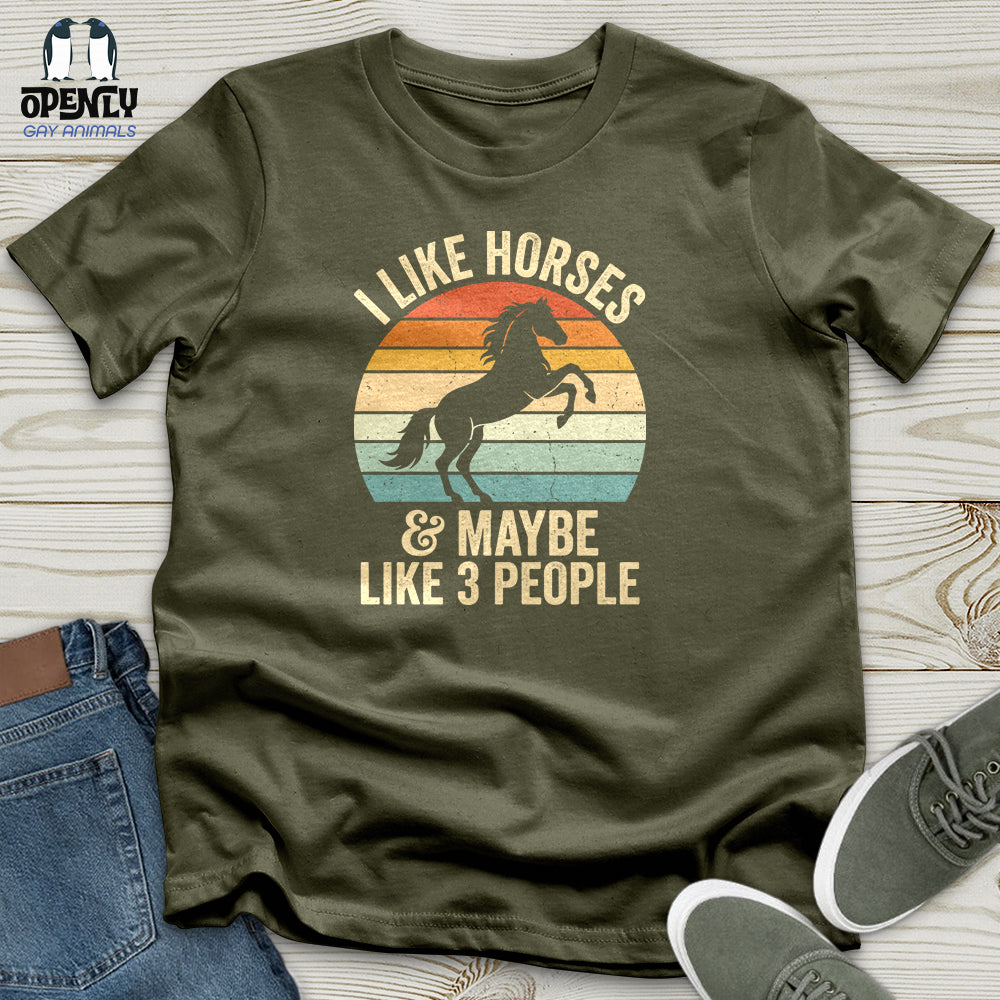 I Like Horses Unisex T-Shirt