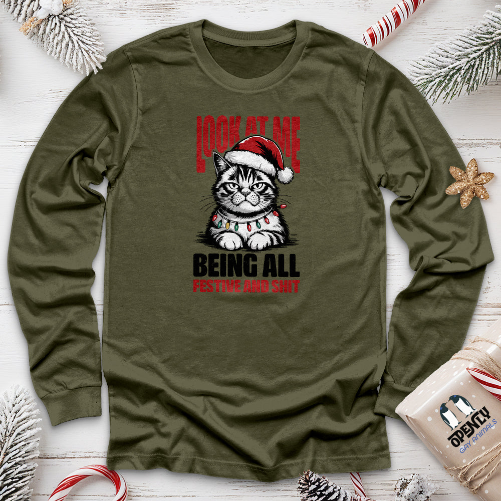 Look at Me Unisex Long Sleeve Tee