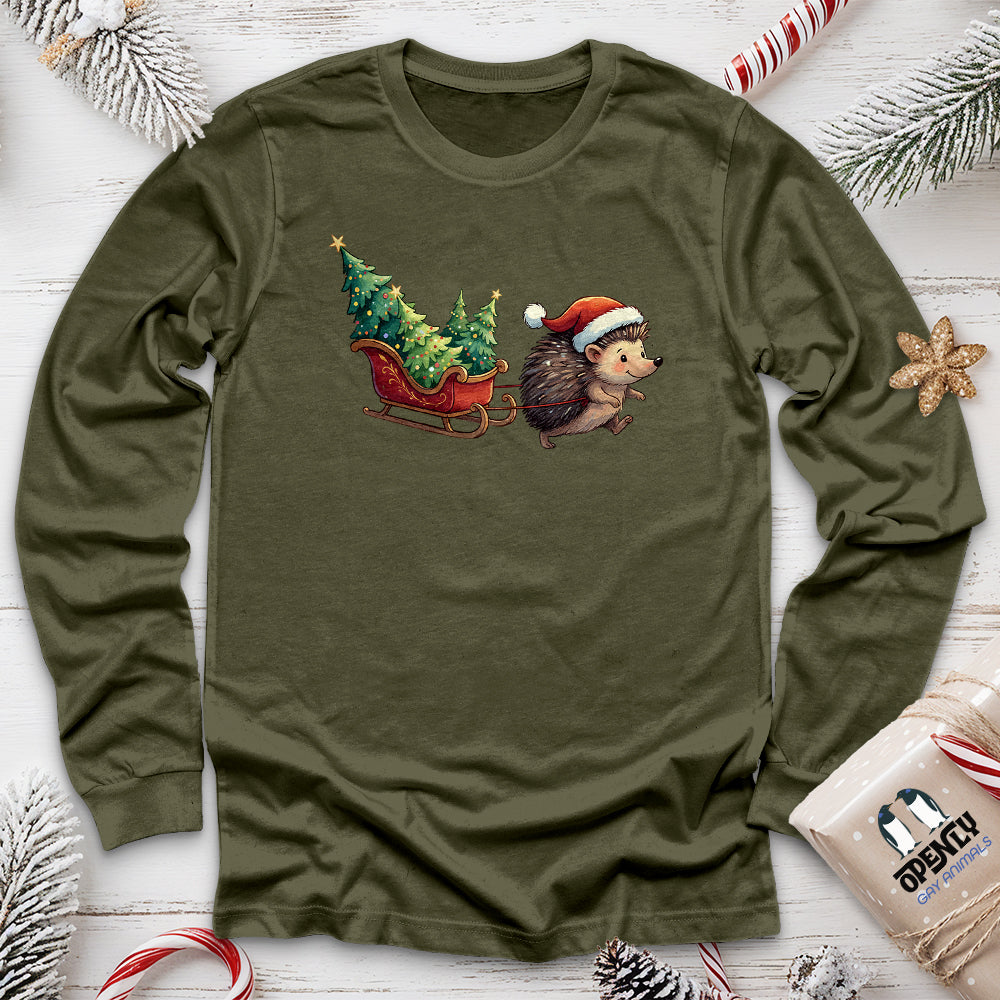 Hedgehog Unisex Long Sleeve Tee