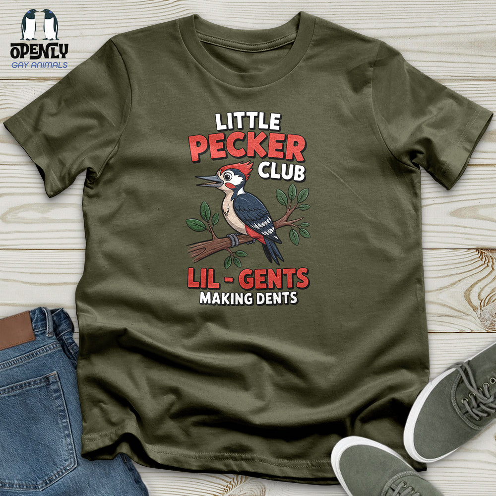 Little Pecker Club Lil - Gents Making Dents Unisex T-Shirt