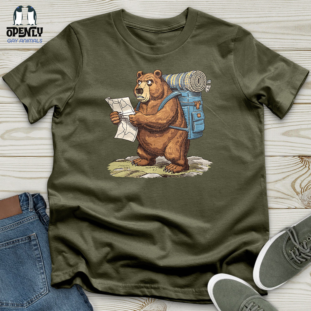 Tourist Bear Unisex t-shirt